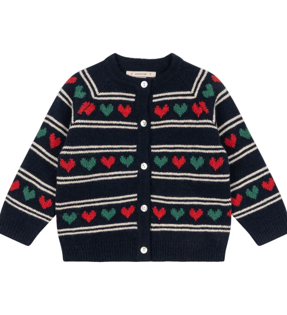 Konges Sløjd Cardigans*Cardigan - Uld/Polyamid - Belou - Heart