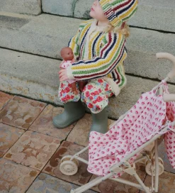Dukker Og Tilbehør-Konges Sløjd Dukkeklapvogn - Rosie Rose