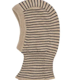 Konges Sløjd Elefanthuer*Elefanthue - Uld - 1-lags - Louli - Stripe Bluie