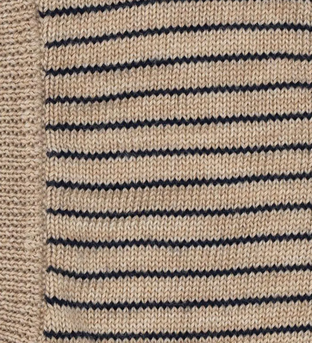 Konges Sløjd Elefanthuer*Elefanthue - Uld - 1-lags - Louli - Stripe Bluie