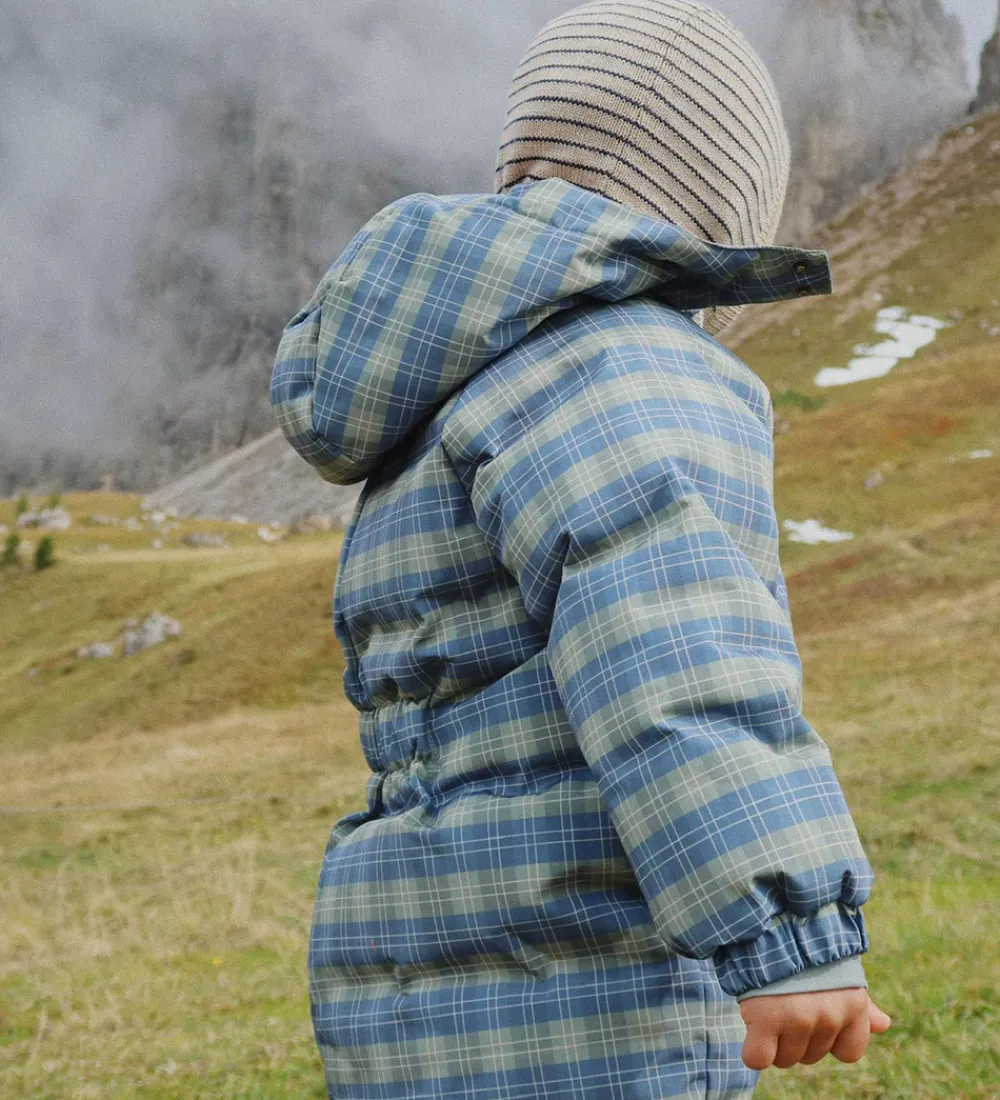 Konges Sløjd Elefanthuer*Elefanthue - Uld - 1-lags - Louli - Stripe Bluie