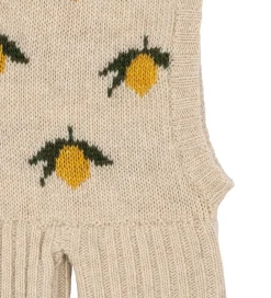 Konges Sløjd Elefanthuer*Elefanthue - Uld - Strik - 1-lags - Belou - Lemon