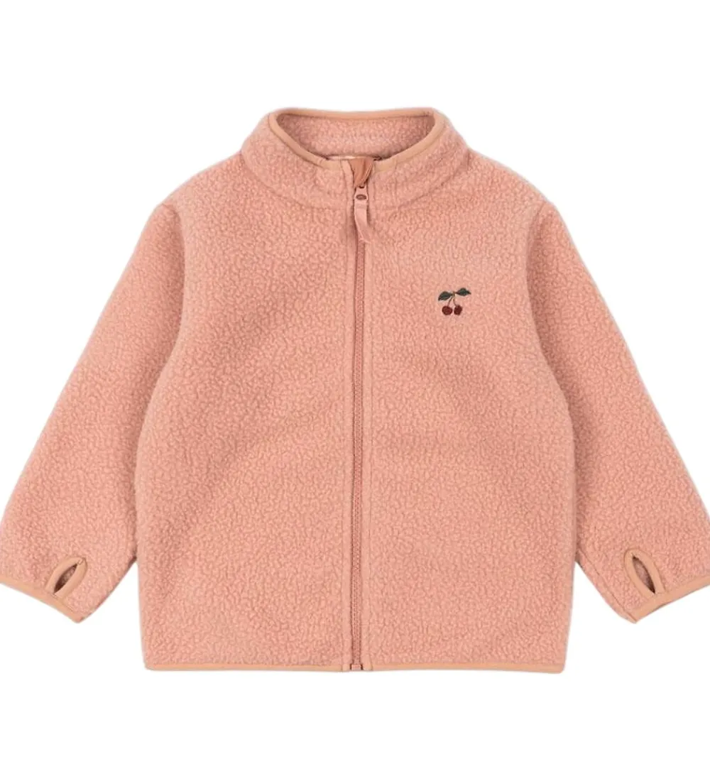 Fleece-Konges Sløjd Fleecejakke - Thermy - Cameo Brown