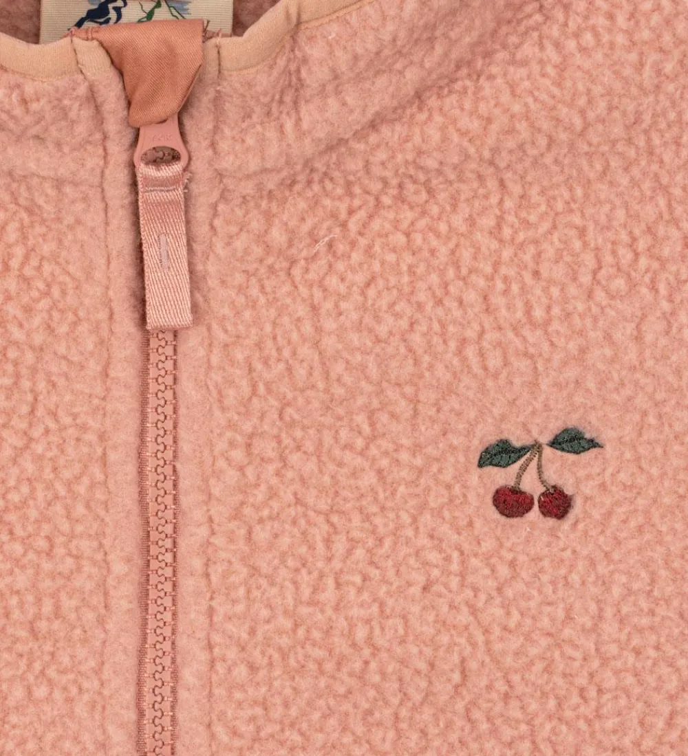 Fleece-Konges Sløjd Fleecejakke - Thermy - Cameo Brown