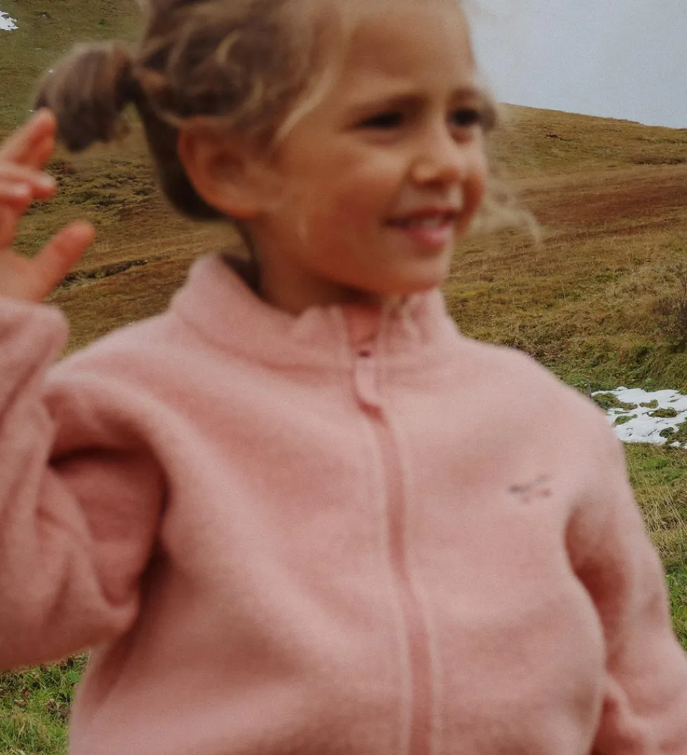 Fleece-Konges Sløjd Fleecejakke - Thermy - Cameo Brown