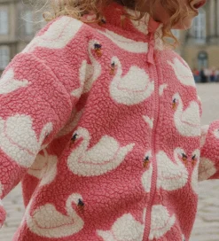 Konges Sløjd Fleece*Fleecejakke - Jody - Swan Candy