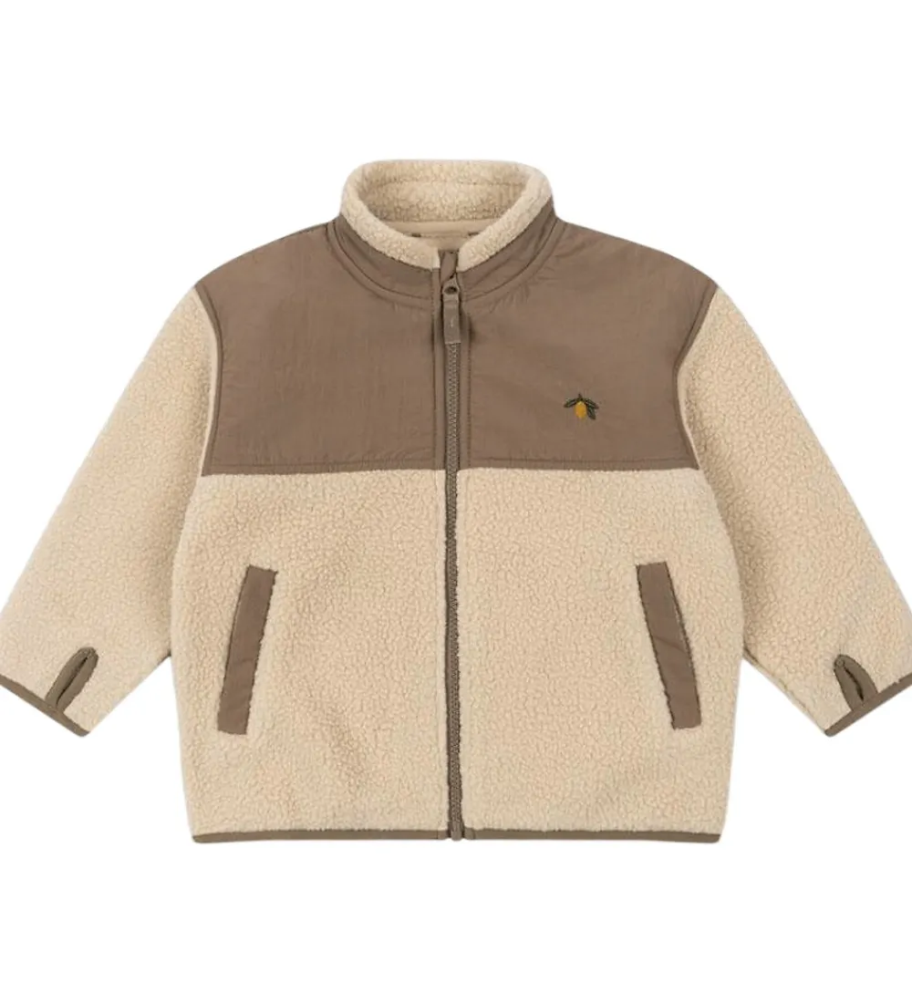 Fleece-Konges Sløjd Fleecejakke - Flynn - Oxford Tan