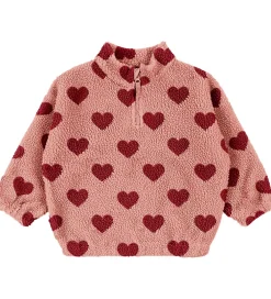 Fleece-Konges Sløjd Fleecetrøje - Jody Teddy - Coeur Mellow