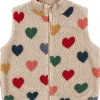 Veste*Konges Sløjd Fleecevest - Jody Teddy - Bon Coeur Coloré