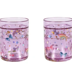 Spisetid|Kop Og Tudekop-Konges Sløjd Glitterkopper - 2-pak - Rainbow Twinkle