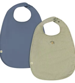 Hagesmække-Konges Sløjd Hagesmække - 2-Pak - Tea Stripe/Flint Stone