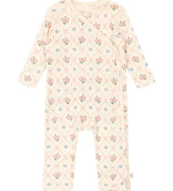 Konges Sløjd Heldragter*Heldragt - Rib - Minnie - Fleur Decor m. Hulmønster