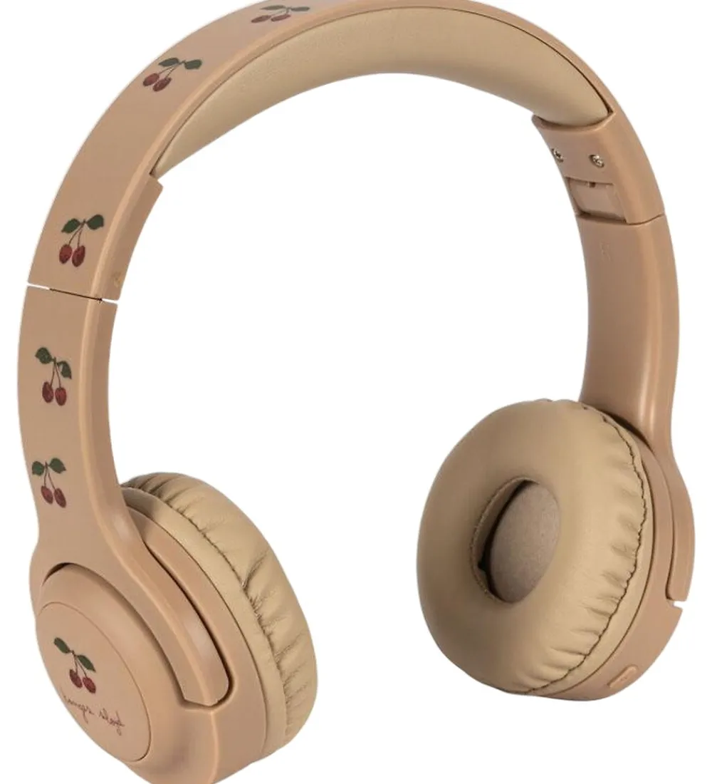 Høretelefoner-Konges Sløjd Høretelefoner - Trådløs - 85db - Cherry Blush