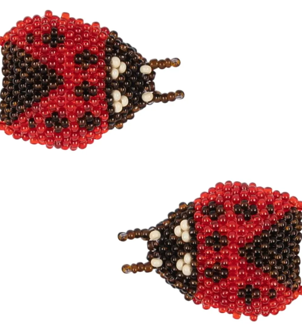 Hårspænder-Konges Sløjd Hårklips - 2-pak - Ladybug