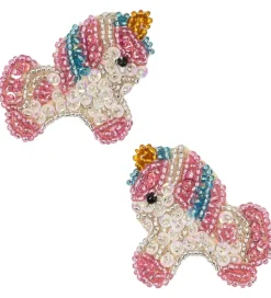 Hårspænder-Konges Sløjd Hårklips - 2-pak - Unicorn