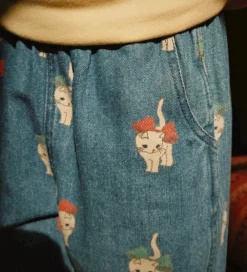 Konges Sløjd Bukser Og Jeans*Jeans - Magot - Bow Kitty Denim