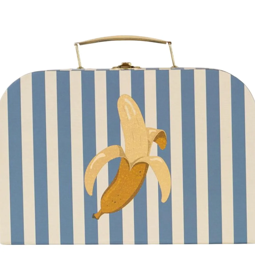 Opbevaring|Børnekufferter-Konges Sløjd Kuffertsæt - 2-pak - Go Bananas