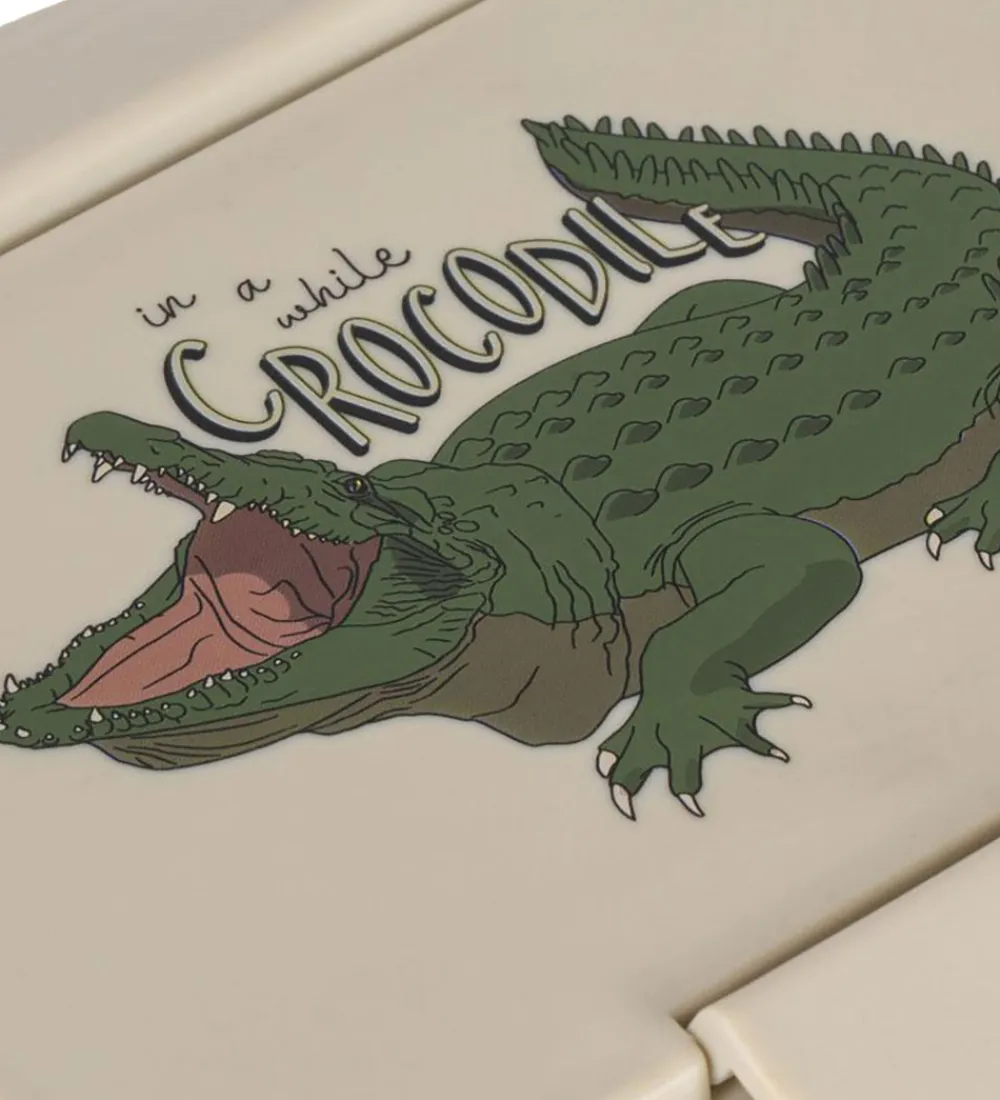 Skole|Madkasser-Konges Sløjd Madkasse - Crocodile