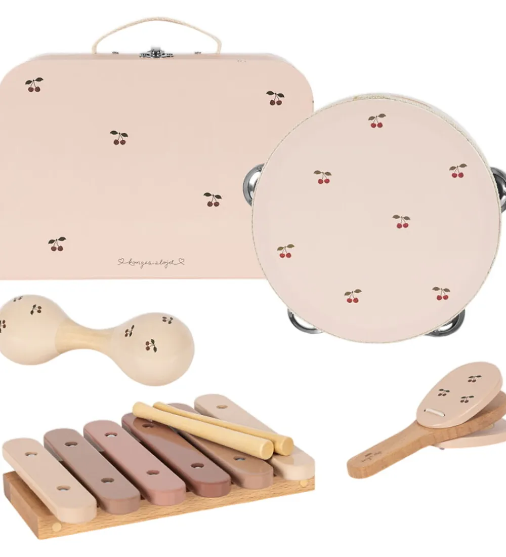 Rolleleg|Musikinstrumenter-Konges Sløjd Musikinstrumenter - Træ - Cherry