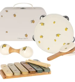 Musikinstrumenter-Konges Sløjd Musikinstrumenter - Træ - Glossy - Lemon
