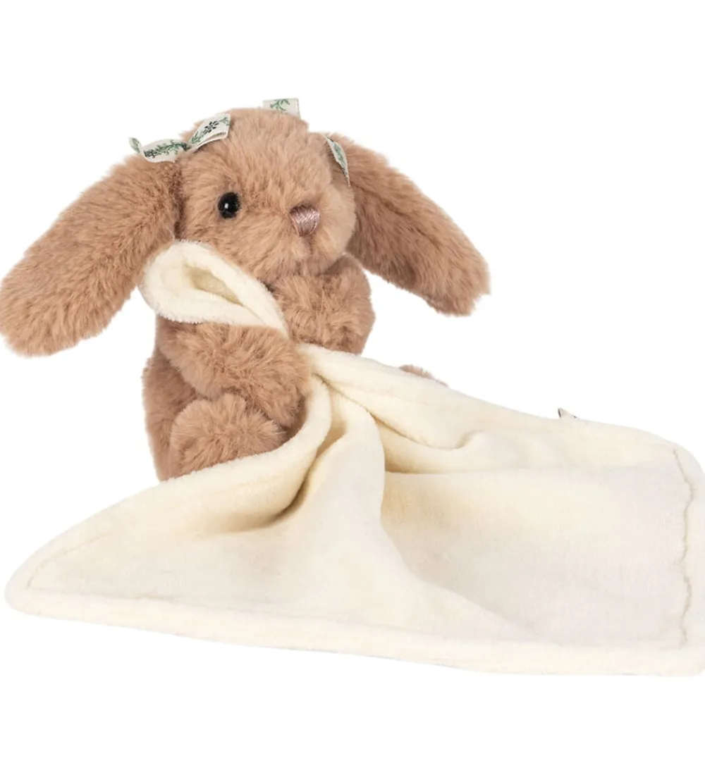 Bamser|Sutteklude Og Nusseklude-Konges Sløjd Nusseklud - Sleepy Bunny - 20x20 cm - Off White