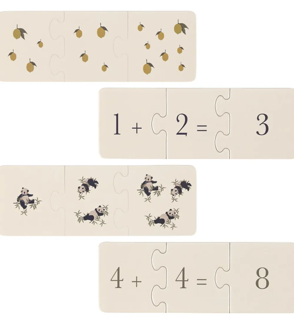Puslespil-Konges Sløjd Puslespil - 27 Brikker - Puzzle Math - Multi