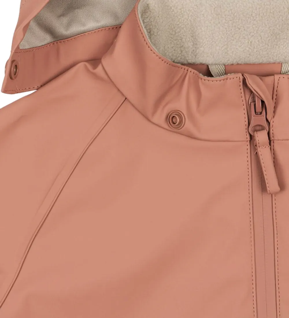 Regntøj-Konges Sløjd Regntøj - PU - Plainy - Cameo Brown