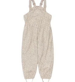 Konges Sløjd Regntøj*Regntøj m. Seler/Fleece - PU - Rainy Palme - Milk T