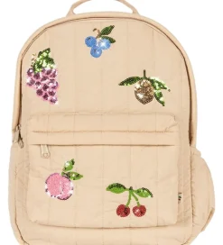 Konges Sløjd Rygsække*Rygsæk - Juno Quilted - Frappe/Frugter