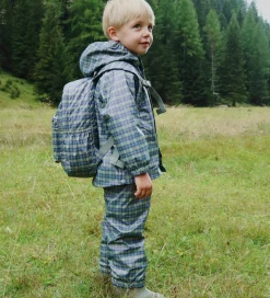 Konges Sløjd Rygsække*Rygsæk - PU - Rainy - Midi - Laurel Blue Check