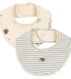 Savlesmække-Konges Sløjd Savlesmække - 2-pak - Kubi/Stripe Blue