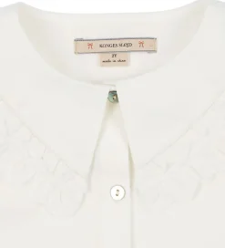 Skjorter-Konges Sløjd Skjorte - Coeur Collar - Optic White