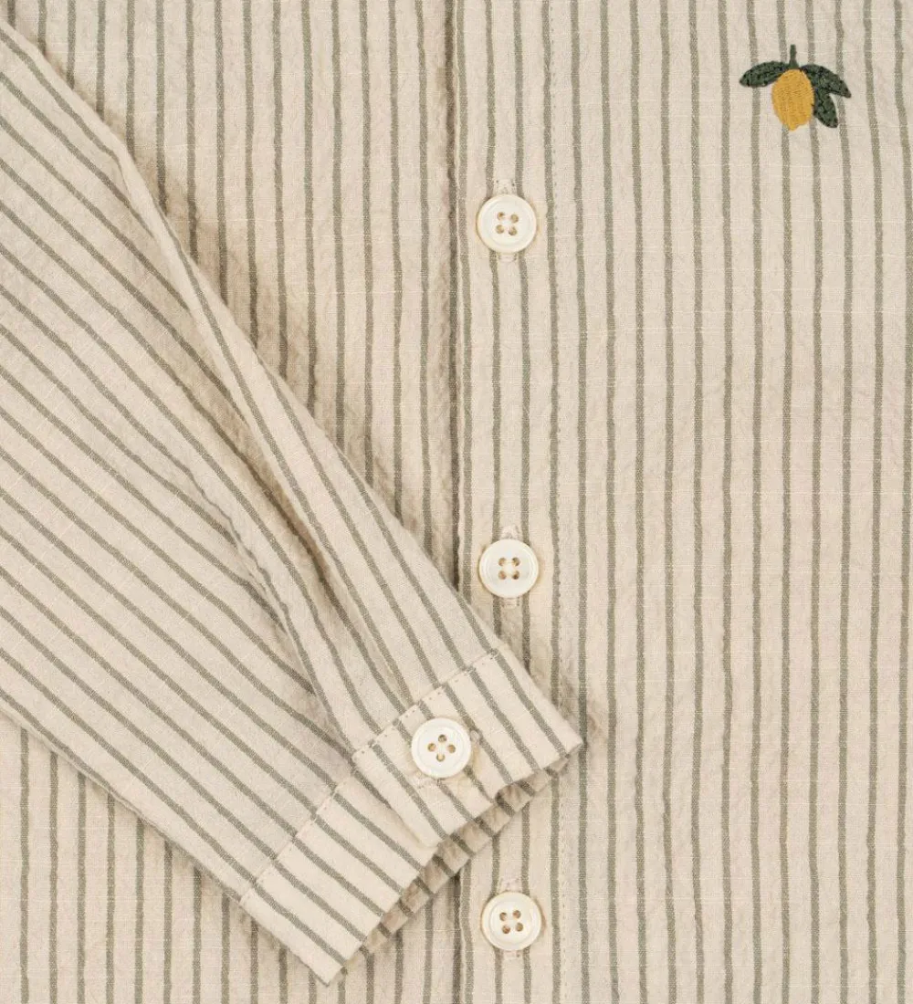 Skjorter-Konges Sløjd Skjorte - Elliot - Tea Stripe