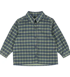Konges Sløjd Skjorter*Skjorte - Fløjl - Cara - Laurel Blue Check