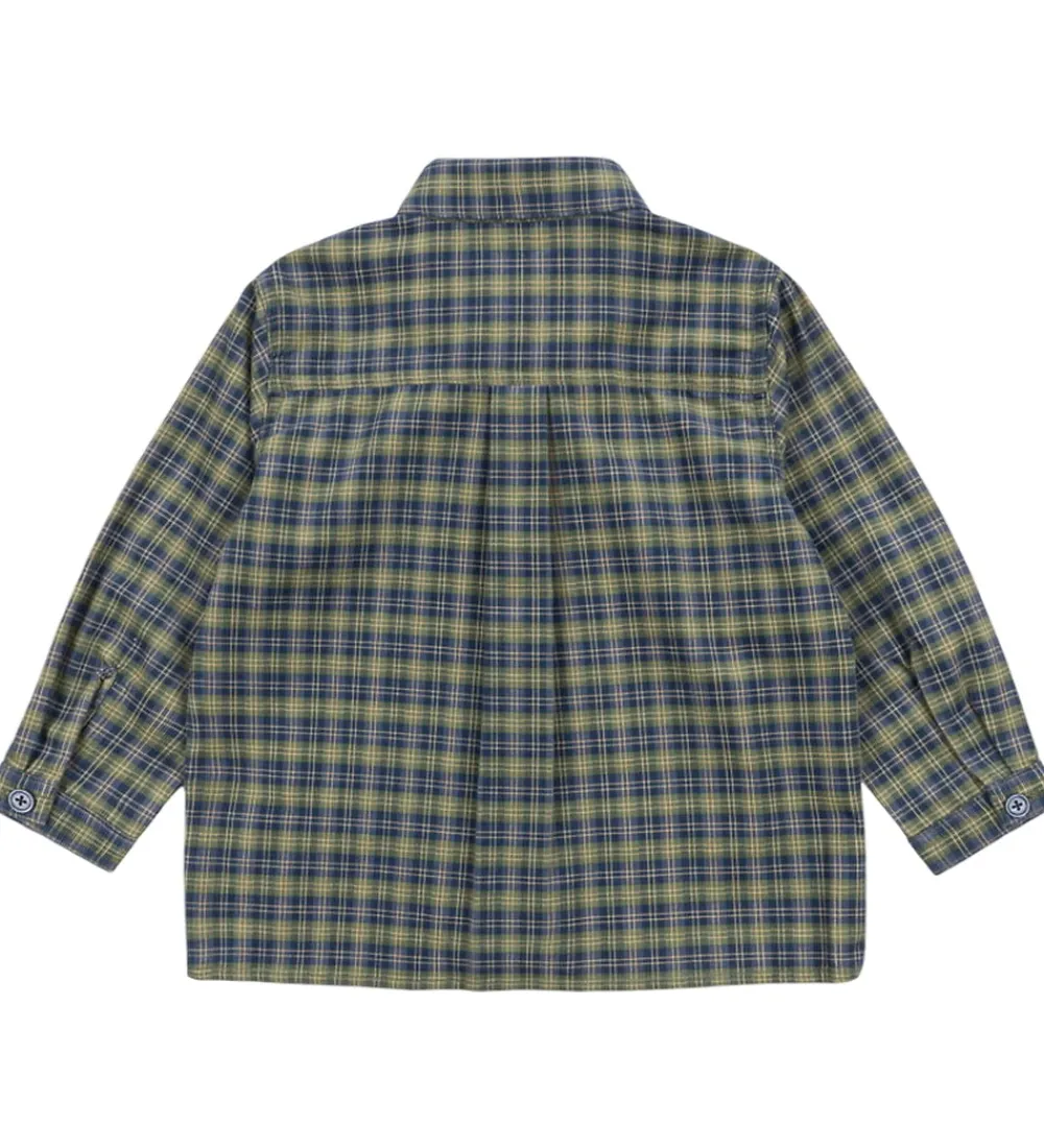 Konges Sløjd Skjorter*Skjorte - Fløjl - Cara - Laurel Blue Check