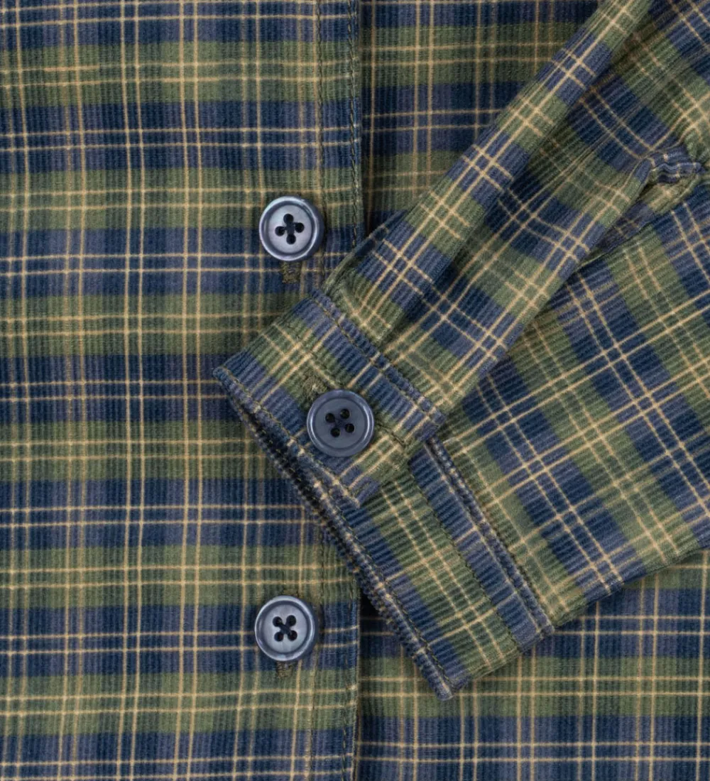 Konges Sløjd Skjorter*Skjorte - Fløjl - Cara - Laurel Blue Check