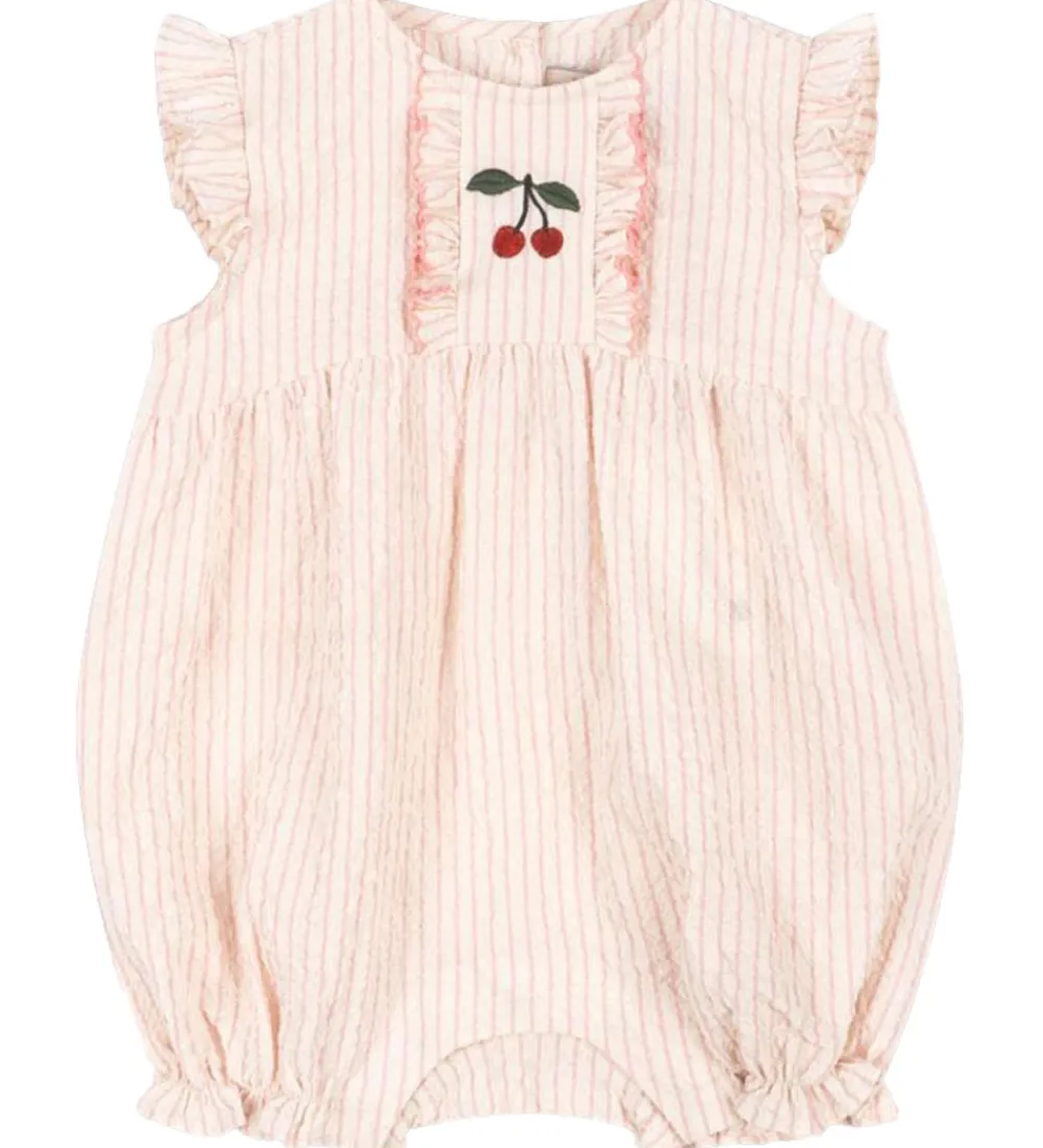 Konges Sløjd Sommerdragter*Sommerdragt - Ellie - Peony Stripe