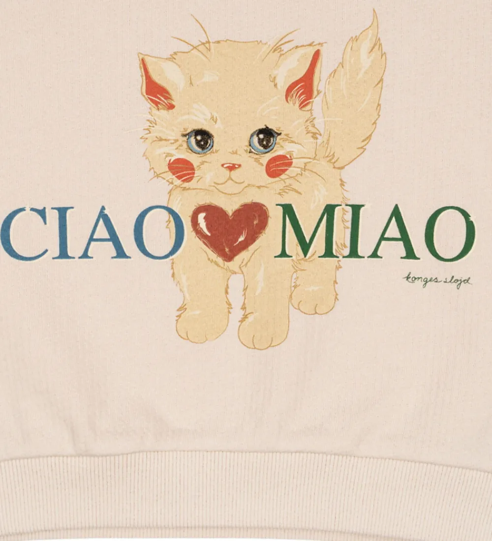 Konges Sløjd Sweatshirts*Sweatshirt - Belli - Whisper Pink