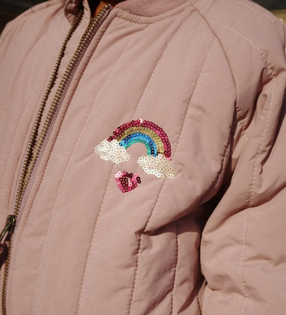 Termotøj-Konges Sløjd Termojakke - Juno Bomber - Twilight Mauve