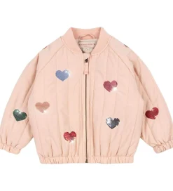 Konges Sløjd Termotøj*Termojakke - Juno Sequin Bomber - Cameo Rose