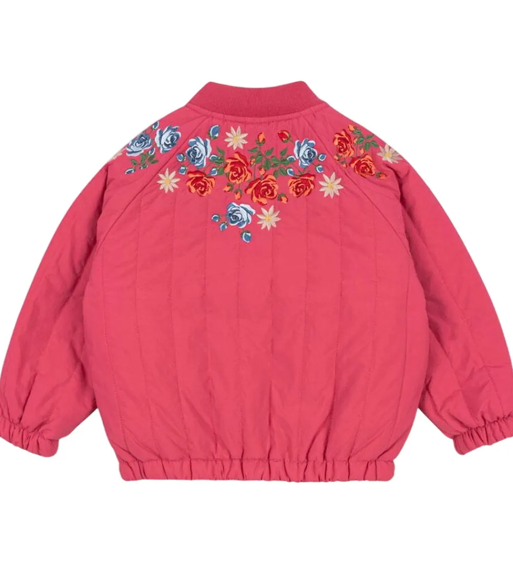Termotøj-Konges Sløjd Termojakke - Juno Bomber - Raspberry Wine