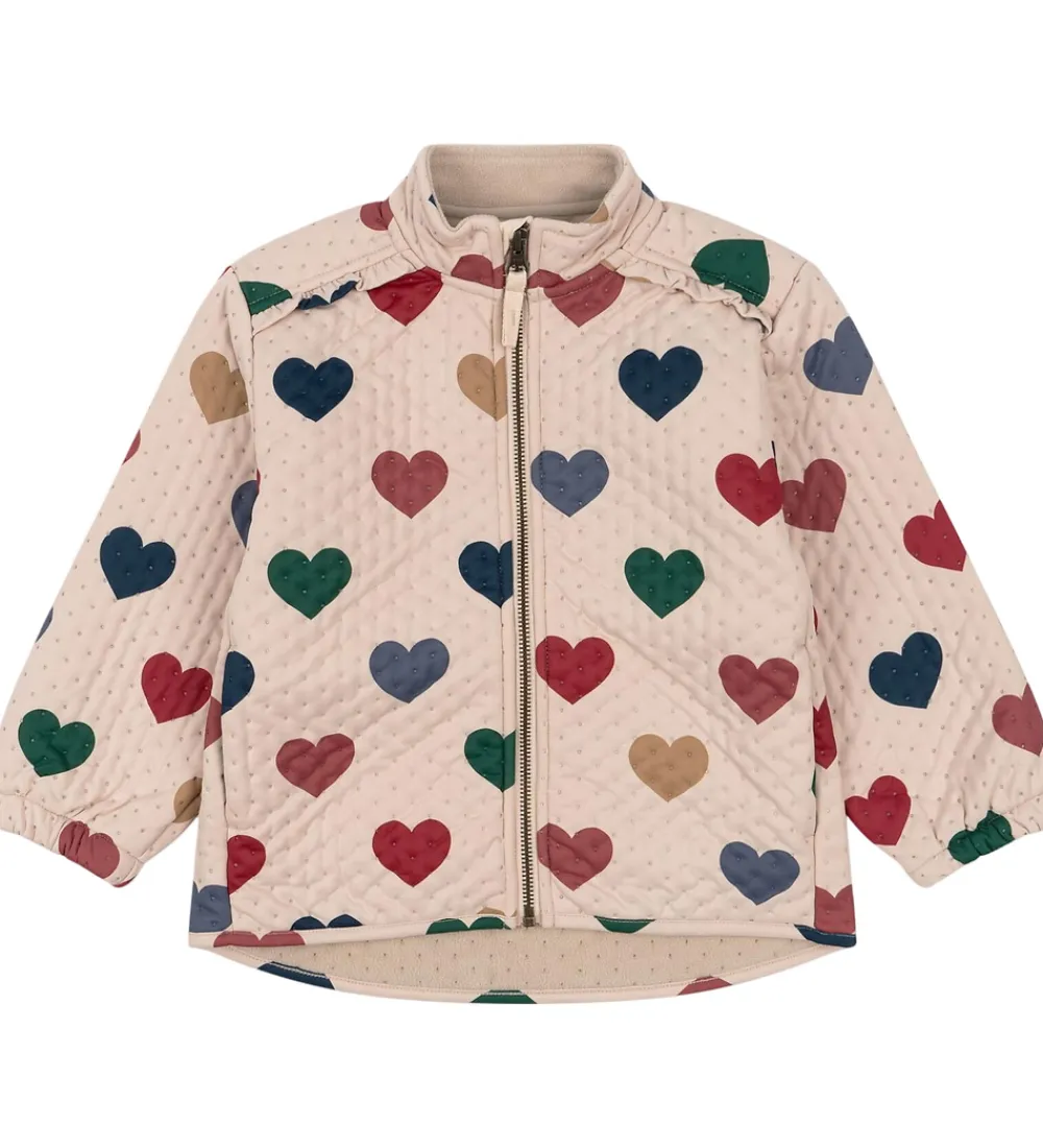 Konges Sløjd Termotøj*Termojakke m. Fleece - Frill - Bon Coeur Coloré