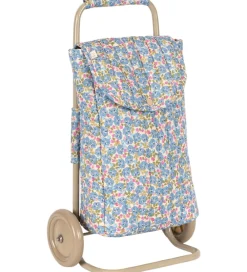Rolleleg|Børnekufferter-Konges Sløjd Trolley - Fleur Rosier