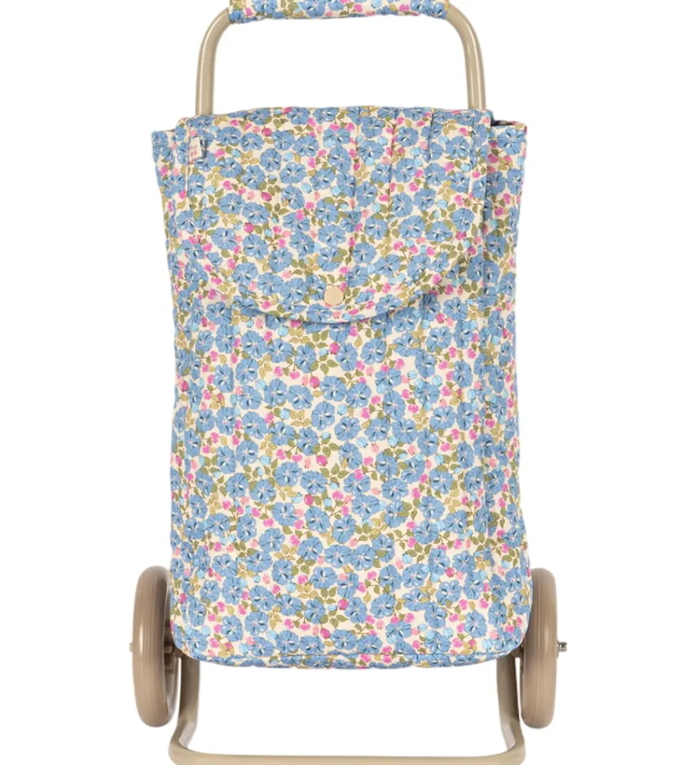 Rolleleg|Børnekufferter-Konges Sløjd Trolley - Fleur Rosier