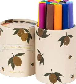 Tuscher Og Farver-Konges Sløjd Tuscher - My Little Maker Set - 16 stk. - Lemon