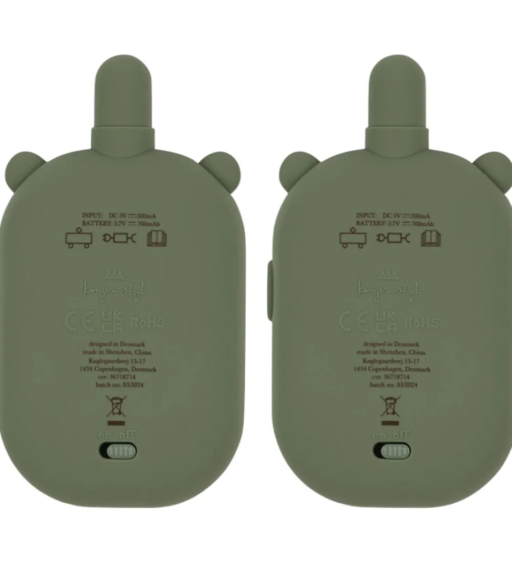 Walkie Talkies-Konges Sløjd Walkie Talkie - Olivine