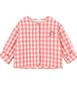 Termotøj-Konges Sløjd x Rosie H-W Termojakke - Peach Blossom Check