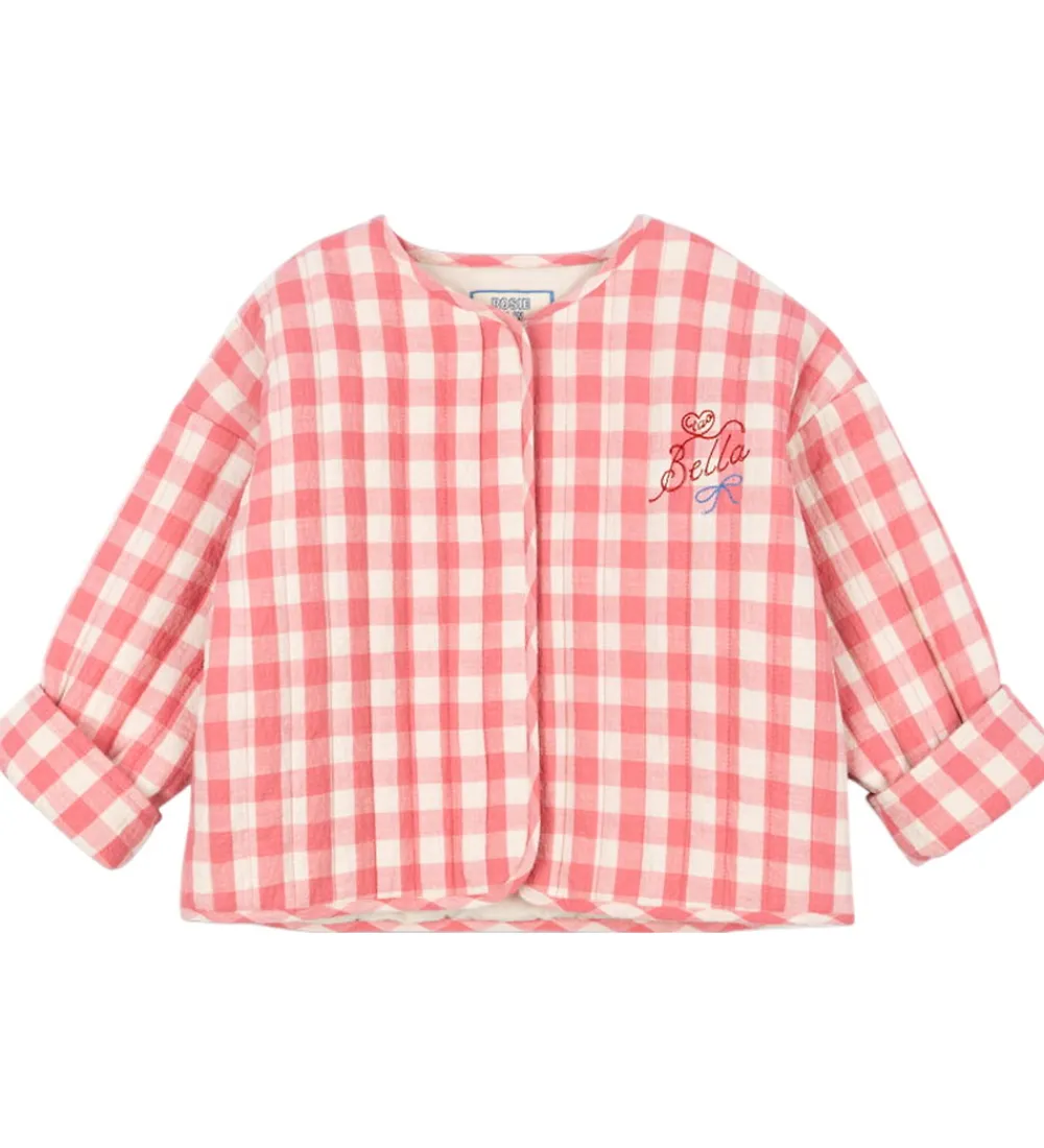 Termotøj-Konges Sløjd x Rosie H-W Termojakke - Peach Blossom Check