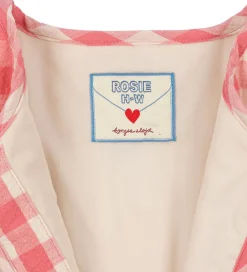 Termotøj-Konges Sløjd x Rosie H-W Termojakke - Peach Blossom Check