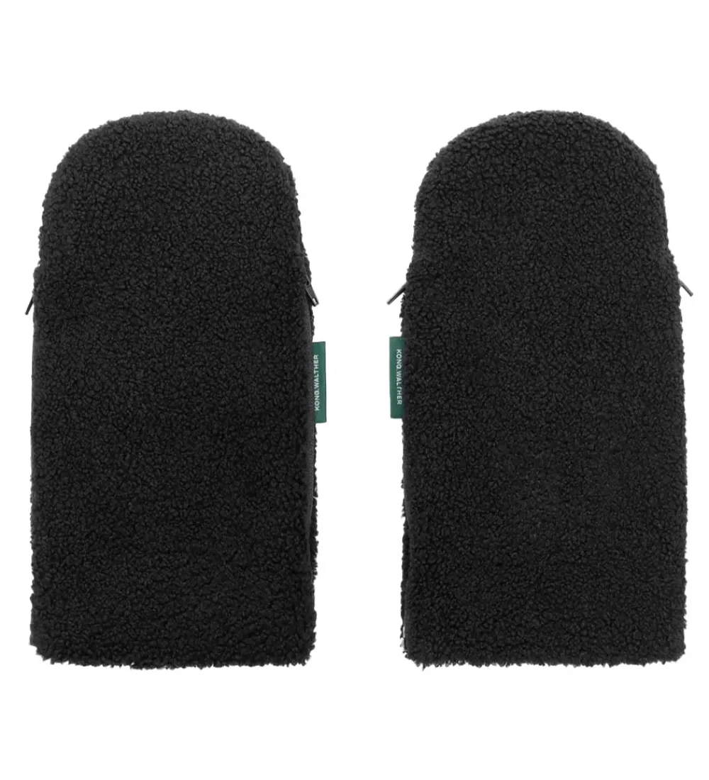 Barnevognsudstyr|Barnevognshandsker-KongWalther Barnevognshandsker - Østerbro - Black teddy